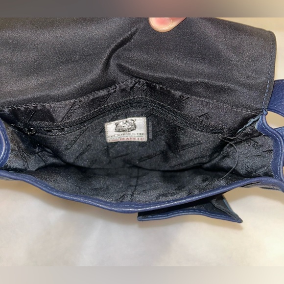 J.P. Ourse & Cie Navy Blue cross body / travel bag. Made in Bolivia - Picture 8 of 10
